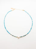 Zipporah Necklace in Teal